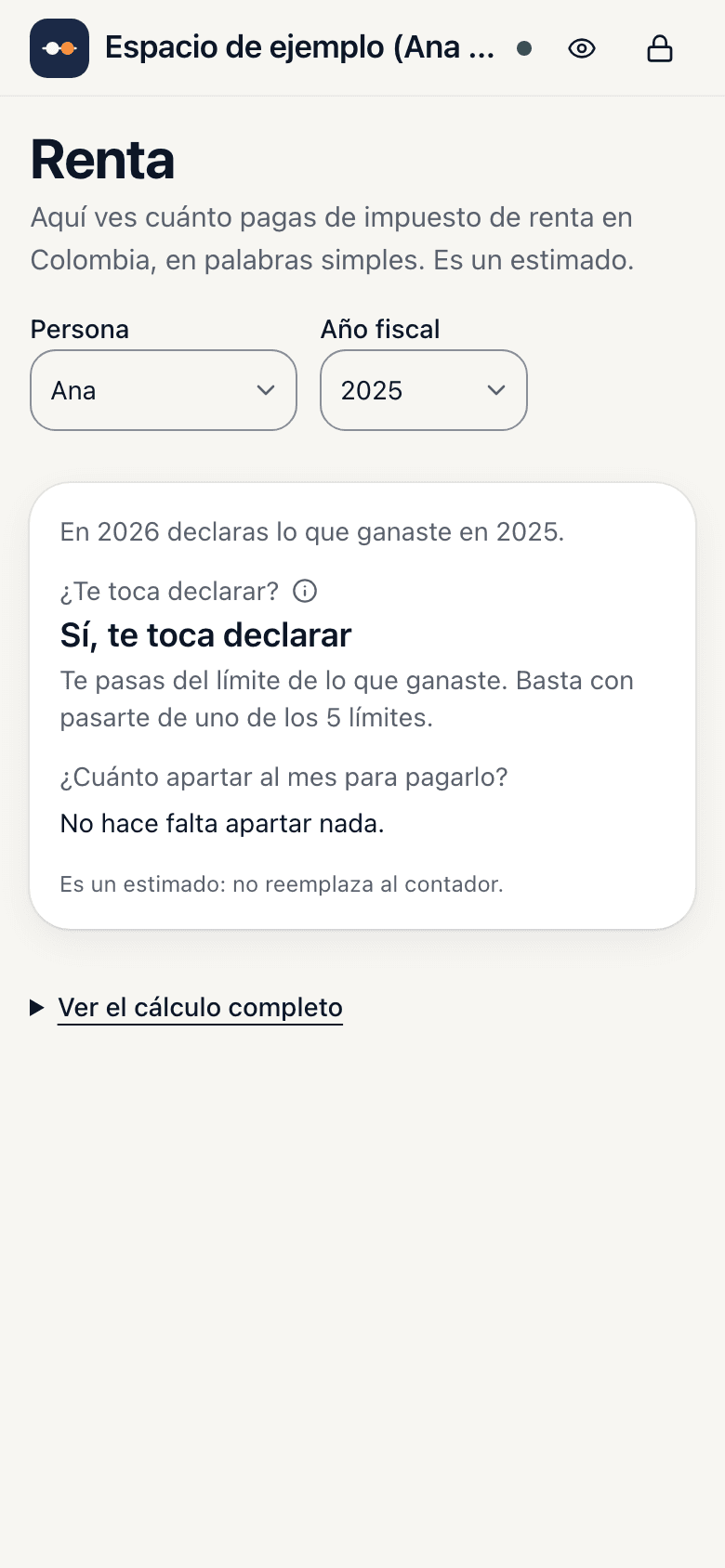 Pantalla de Renta: si te toca declarar y el estimado, en palabras simples